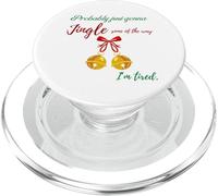 Gracioso villancicos de Navidad PopSockets PopGrip para MagSafe