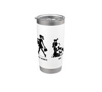 gracioso yo y otras mujeres cabras Vaso térmico de acero inoxidable de doble pared