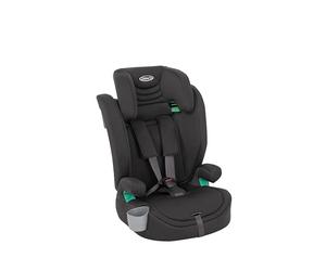 Graco - Eldura™ R129 Elevador con arnés 2 en 1, de 76 a 150 cm (de 15 meses a 12 años aprox.), cumple con R129, protección contra impactos laterales Safety Surround™, color Midnight