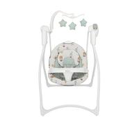Graco Lovin' Hug Swing con 6 velocidades de swing, música, 4 posiciones reclinables y se pliega para almacenamiento. Adecuado desde el nacimiento hasta aproximadamente 6 meses (0-9 kg), moda Up & Away