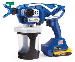 Graco pistolet do malowania ultramax ( 2 x aku. 2ah dewalt+ ?ad. ) +