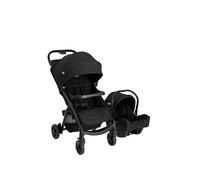 Graco Tavira Sistema de viaje - Adecuado desde el nacimiento hasta aprox. 4 años (0-22 kg). Cochecito compacto plegable con una sola mano, incluye asiento de coche i-Size, Midnight Fashion