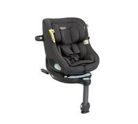 Graco - Turn2Me™ DLX i-Size R129 Silla de coche giratoria 360° con ISOFIX, de 40 a 105 cm (desde el nacimiento hasta los 4 años aprox.), color Iron