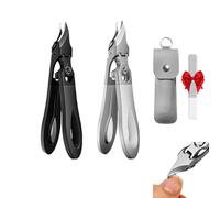 Graddi Ingrowfix Pro,Slanted Nail Clippers, Specially Designed for Cutting Thick and Hard Nails,Sharp, Long Handle Wide ,No Damage to Flesh,Suitable for A Wide Range of People (2PCS)