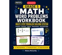 Grade 5 Math Word Problems Workbook: Canadian Edition - Multi-Step Problem Solving System (Grade 5 SmartSteps Math Series: Canadian Edition)