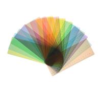 GRADENEVE 16 Piezas Marcador de Lectura de Pvc Rectangular con Tiras Resaltadoras para Mejorar la Claridad Visual y Enfoque en Escuelas y Aulas