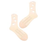 GRADENEVE 2 Bloqueadores de Calcetines de Madera Ajustables y Ligeros para Tejer, Modelo Beige para Manualidades, Herramienta Práctica para Almacenamiento y Exhibición