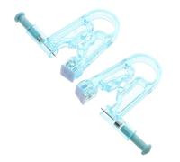 GRADENEVE 2 Piezas Pistolas Perforadoras de Orejas Desechables Adultos, Herramienta para Punción Segura y Portátil, Kit Compacto para Perforar Lóbulos en Casa y Viajes
