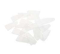 GRADENEVE 24 Piezas Protector de Tijeras en Plástico Blanco en Forma de U, Funda Protectora Reutilizable para Prevenir Cortes y Daños, Adecuado para Uso Escolar Aire Libre