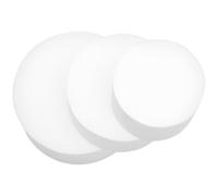 GRADENEVE 3 Moldes para Tartas de Espuma Redonda para Manualidades, Diámetros 15/20/25 Cm, Altura 10 Cm, Modelo Liviano para Decoración, Exhibición en Tienda y Práctica de Pastelería
