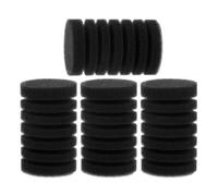 GRADENEVE 4 Piezas Medios de Esponja para Acuario Estera de Filtro de Acuario de Repuesto para Prefiltros de Espuma Silenciosa Esponja Negro y Pecera Sistema de Pecera