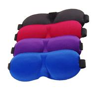 GRADENEVE Antifaz De Dormir 3D Confortable En Color Morado y áscara Para Ojos Que Bloquea La Luz Ideal Para Dormir Viajar y Meditar