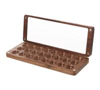 GRADENEVE Bandeja de Pigmentos de Acuarela DIY de Plástico Color Café para Almacenar Pintura y Evitar Que los Pigmentos Se Sequen en Pintura y Arte