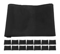 GRADENEVE Brazaletes Fáciles de Distribuir Negros para Brazo Elásticos de 25 Suaves y para Rituales Funerarios y Deportivos