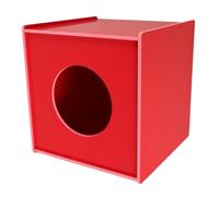 GRADENEVE Caja de Roja Contenedor Multifuncional para Boletos y Donaciones para Fiestas Sorteos Empresariales Duradera y Fácil de Usar