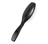 GRADENEVE Cepillo para Pelucas de Acero Aire Antiestático, Peine Desenredante Portátil para Cabello Sintético, Cerdas Resistentes para Mantenimiento de Extensiones y Pelucas Cortas, Uso