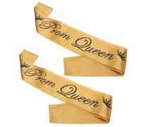GRADENEVE Correas de Hombro Doradas para Recuerdos de Graduación, 2piezas de Tela Corte Preciso para Fiesta de Graduación y Accesorios Elegantes