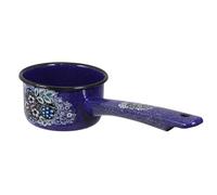 GRADENEVE Cucharón de Agua Esmaltado Vintage Mango Largo, Diseño Único y Cómodo, Adecuado para Hotel y Comedor, Utensilio Práctico para Agua y Verduras