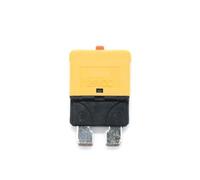 GRADENEVE Disyuntor Material Plástico y Aleación 20a 28v de Corriente Continua Fusible Reiniciable Manual Tipo de Vehículos y Embarcaciones Marinas
