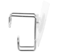 GRADENEVE Gancho para Colgar Asiento de Inodoro para Blanco, Acero al Carbono, Fácil de Instalar, Montado en Pared para Baño Infantil