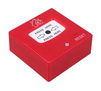 GRADENEVE Interruptor Manual de Alarma: Panel de Emergencia contra Incendios y Alerta de Emergencia para Lugares públicos - Interruptor de reinicio Manual de plástico para Montaje en Pared