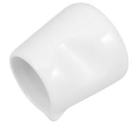 GRADENEVE Jarra de Cerámica Fácil de Limpiar de Color Blanco para Leche Diseño y Textura Suave, Mini Jarra Adecuado para Cocina y Oficina