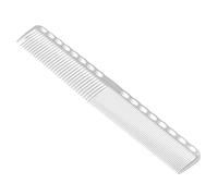 GRADENEVE Peine Desenredante de Plástico 2 Piezas Negro y Blanco, Cepillo para Peinar el Cabello Púas Espaciadas, Herramienta de Peluquería para Uso en Casa y Salón, Cuidado Profesional