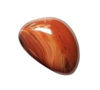 GRADENEVE Piedra Energía de Sardónice Natural Irregular y Superficie Lisa y Colgantes de Sanación para