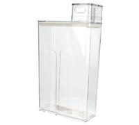 GRADENEVE Sub Botella de Polvo para Detergente de Lavandería Pet Transparente Tapa a Prueba de Fugas y Diseño Portátil para Uso Doméstico