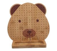 GRADENEVE Tablero Bloqueo Crochet Madera Resistente con Alfileres para Moldear de Ganchillo y Labores de Punto Accesorio Esencial para Proyectos de Artesanal