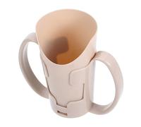 GRADENEVE Taza Para Beber Reguladora De Disfagia De Doble Mango Para Adultos Postrados En Cama Que Proporciona Un Agarre Seguro Y Previene La Aspiración Durante El Uso