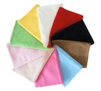 GRADENEVE Tela Hecha a Mano 10 Piezas Forro Polar Retazos para Manualidades y Costura Accesorios Bricolaje para Niñas y Mujeres 15X15Cm Color Aleatorio
