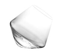 GRADENEVE Vaso de Whisky de Cristal 300 Ml para Bourbon y Cócteles, Copa de Degustación Tipo Vaso Inclinado, Diseño No Volcado Adecuado para Casa y Entretenimiento