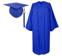 Gradial de jardín de infantes Cap y vestido, vestido de graduación,Conjunto de capucha de vestido con 2025 borlas | Vestido de coro, accesorios de vestir para la ceremonia de edad preescolar