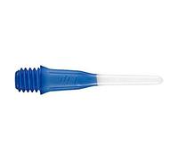 Gradient Color Strong L-Style Punta Suave plástico Corto Lippoint Puntas para Dardos 50pics, Azul