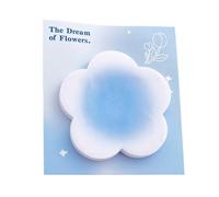 Gradient Sticky Notes - Self-Stick Memo Pads | 7.7x8.6cm Paper Note Pads with Colorful Gradient Design, Adhesive Backing for Easy Placement, Study Office Home Stationery Accessory