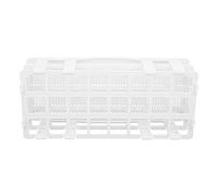 Gradilla de Plástico Resistente para Tubos de Ensayo, Peso Ligero, Soporte para Tubos de Muestreo Desmontable de 24 Orificios, 25 X 25 Mm, Fácil de Limpiar y Transportar, Hecho