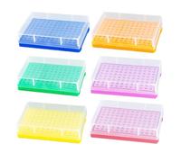 Gradilla Para Tubos De Centrífuga Gradilla for tubos de 96 pocillos con tapa, for placas y tubos de 0,2 ml, matriz de 8 x 12 (96 orificios, 10 unidades)