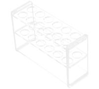 Gradilla para Tubos de Ensayo Soporte de tubos ensayo transparente y duradero, soporte for centrífuga 12 enchufes, for laboratorio for 10ML