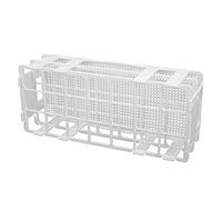 Gradilla para Tubos de Ensayo, Soporte Desmontable para Tubos de 30 Mm X 21 Orificios Soporte de Plástico para Tubos de Ensayo Diseño de Tres Capas Equipo de Laboratorio para Profesores