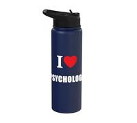 Grado en Psicología Clásica Psicólogos Estudiantes Profesores Stainless Steel Insulated Water Bottle