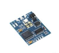Grado industrial para Ttl a Rs485 módulo convertidor con aislamiento de señal y control de flujo automático para sistemas de comunicación Uart amplio voltaje 3v a 5.5v soporte azul caso ABS