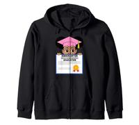 Graduación de jardín de Infantes, niña Negra, Escuela, niñas, niños pequeños Sudadera con Capucha