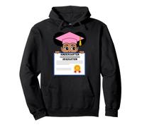 Graduación de jardín de Infantes, niña Negra, Escuela, niñas, niños pequeños Sudadera con Capucha
