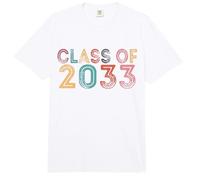 Graduación de la Clase de 2033 Grow with Me 2033 Comfort Colors Adult Heavyweight T-Shirt