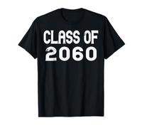 Graduación de la Clase de 2060 Grow with Me Funny Back to School Camiseta