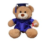graduación de Peluche - Juguete en Felpa en Felpa, dedicado de Osos de graduación de lujos con Sombrero | Almohadas Suaves y Suaves Juguete cómodo para niños Familiares