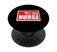 Graduación Escuela de Enfermería Presente Futuro Soy Una PopSockets PopGrip Adhesivo
