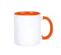 Graduación Her Him - Taza de graduación personalizada con nombre, clase de 2025, secundaria, universidad, doctorado, graduación, taza de café graduado Ruq355 (naranja, talla única)