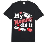 Graduación Infantil My Mommy Did It Class of 2026 Toddler Comfort Colors Adult Heavyweight T-Shirt